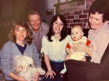 Visitng Jim & Maddy in Oakville 1982.jpg